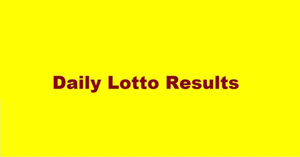 Daily Lotto Results Monday, 4 March 2024